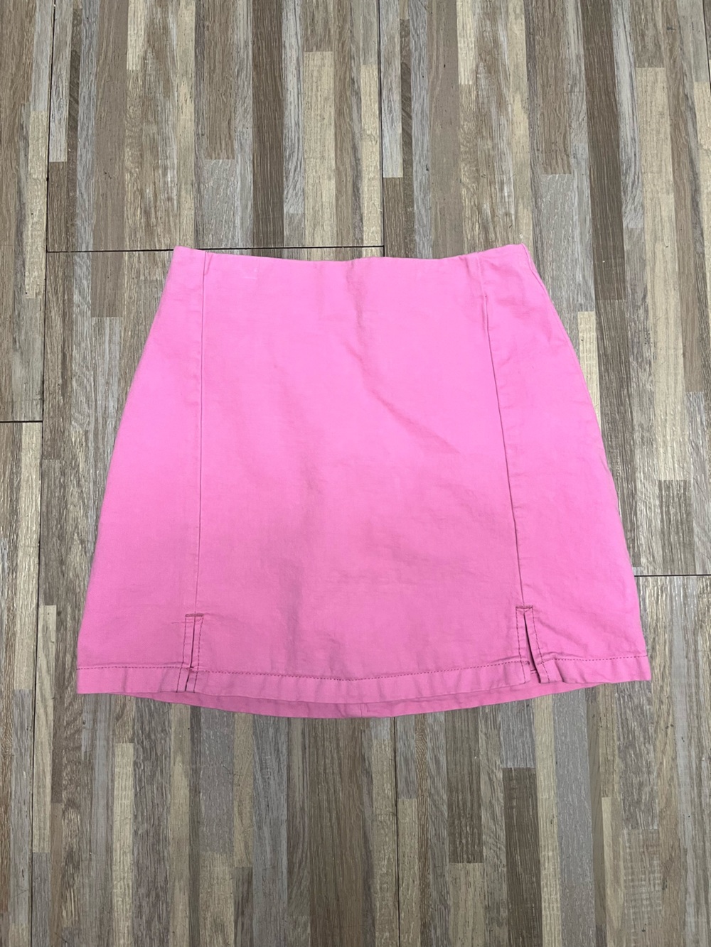 J Galt Pink Mini Skirt Cotton